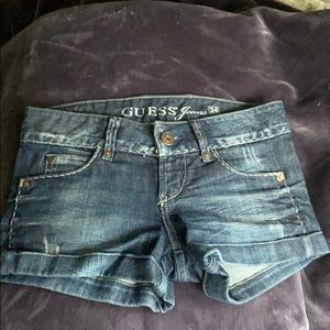Guess denim shorts